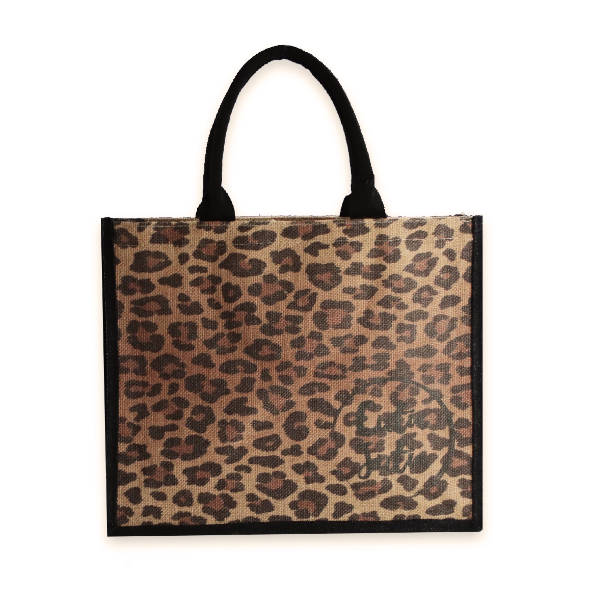 Leopard Shopping Tote