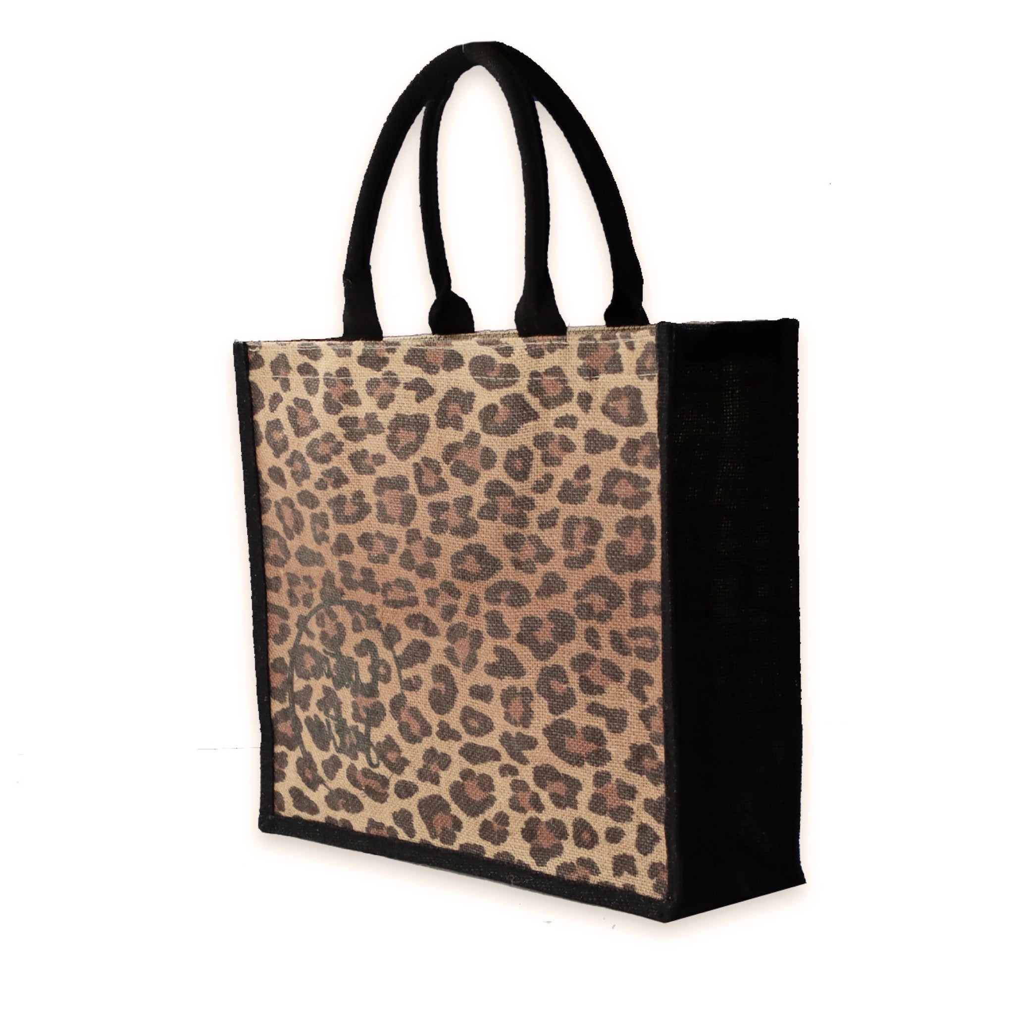 Leopard Shopping Tote