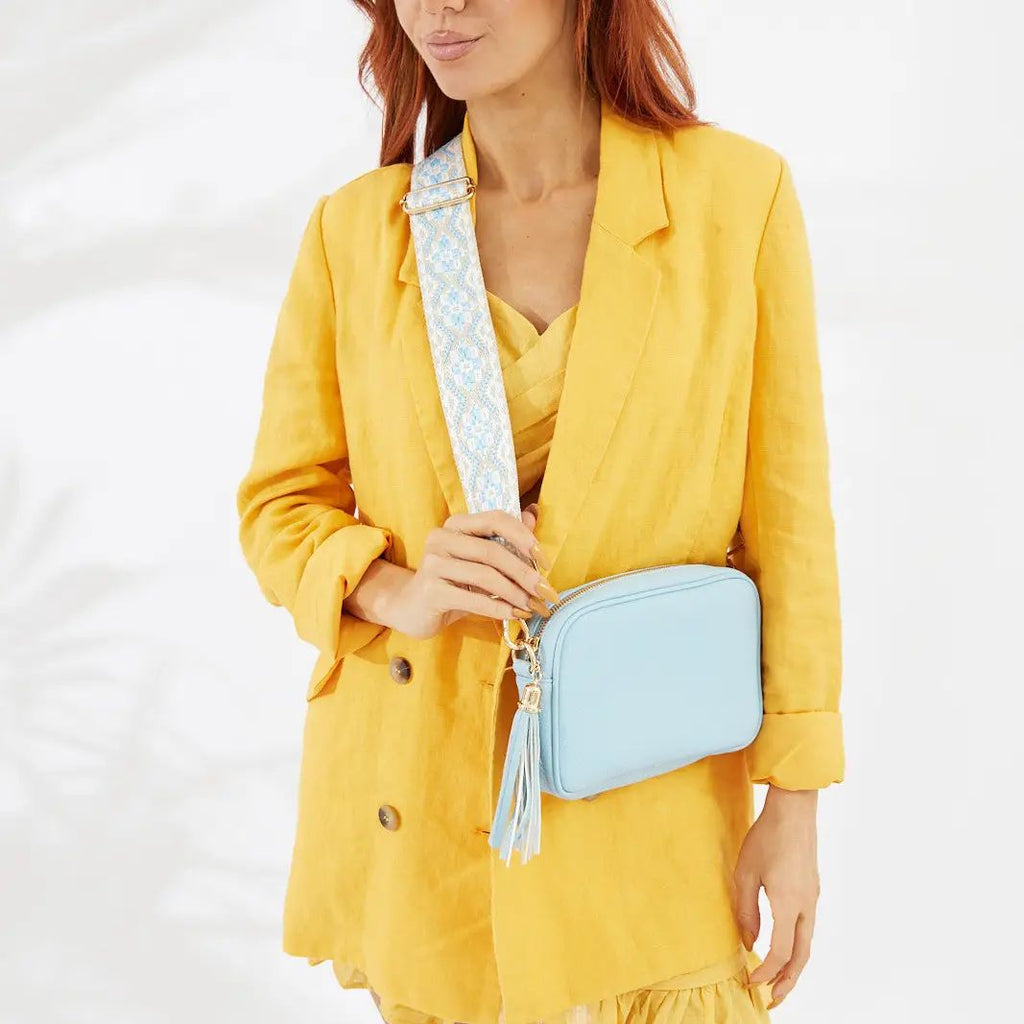 Vegan leather cross body side bag